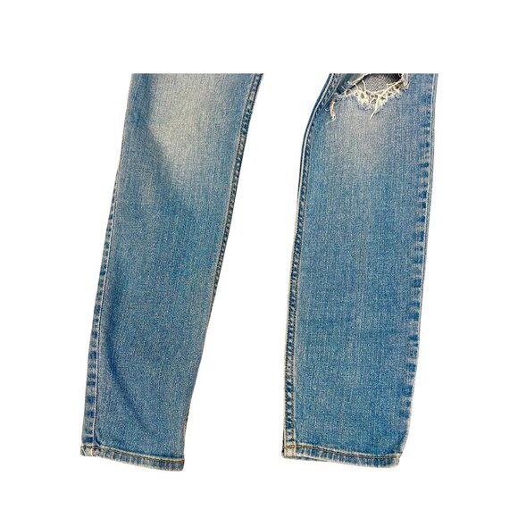 Hollister Light Wash Ripped Jeans Distressed Denim - Picture 4 of 8